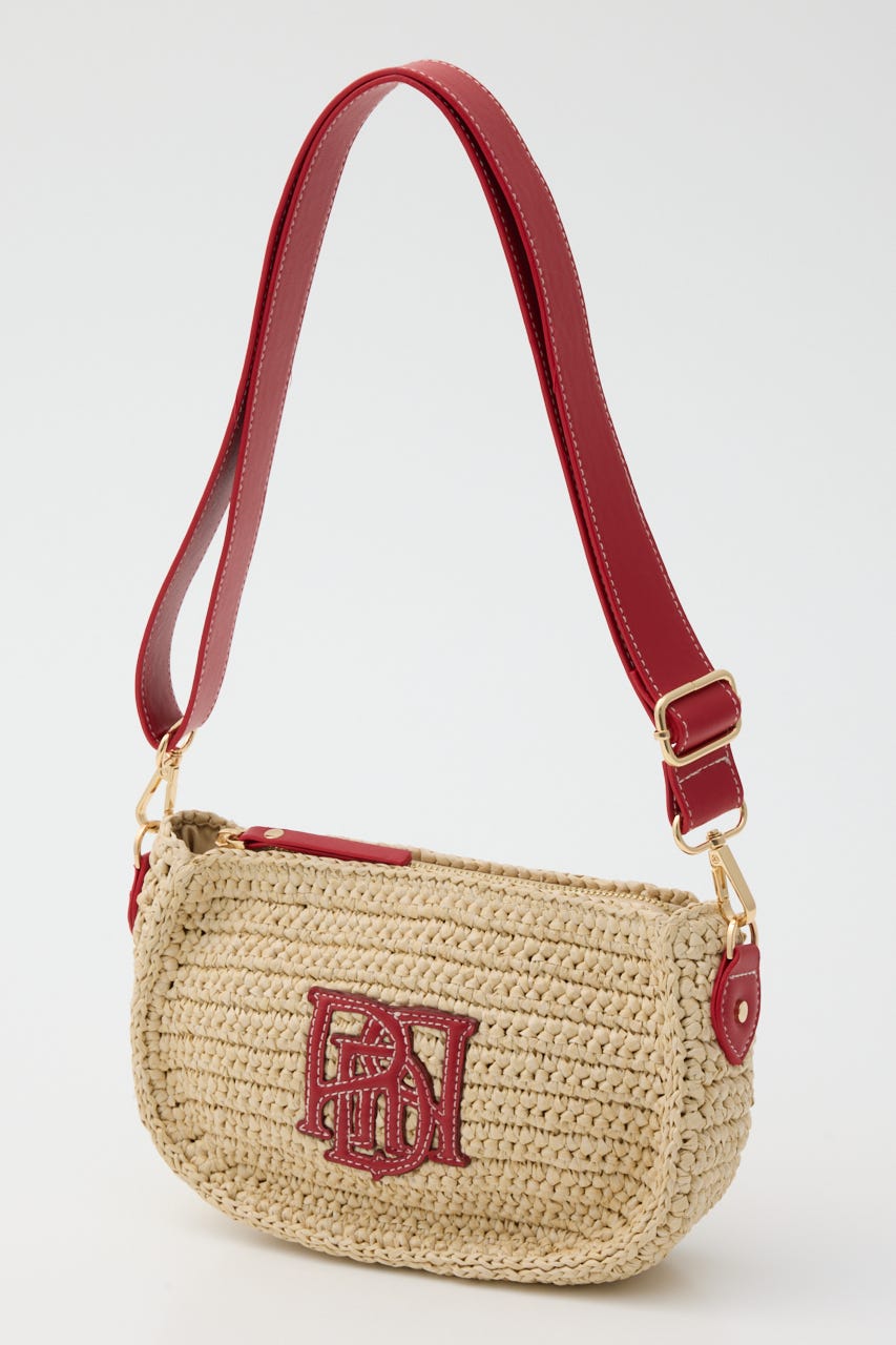 ロゴムーンバッグ RED FREE