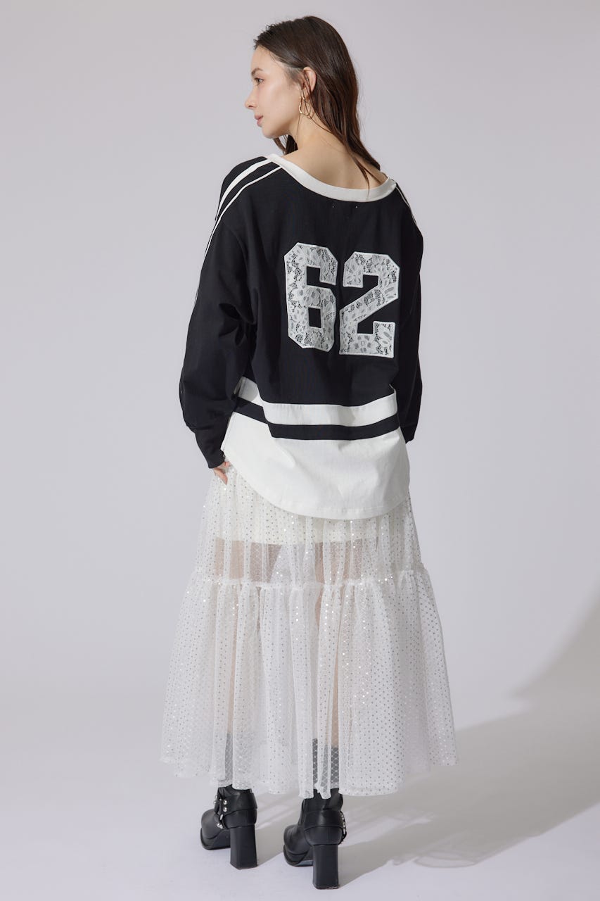ユニフォームレディーロンT BLK FREE