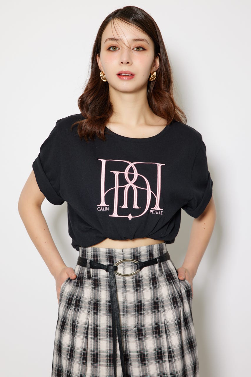 RDロゴTシャツ 柄PNK FREE