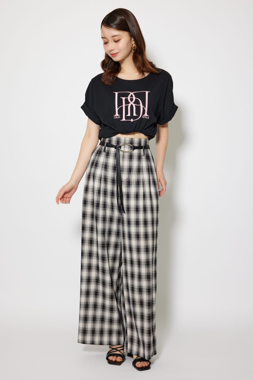 RDロゴTシャツ 柄PNK FREE