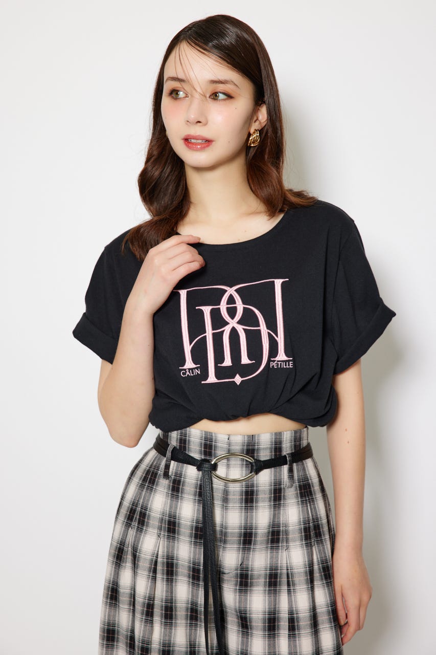 RDロゴTシャツ 柄PNK FREE