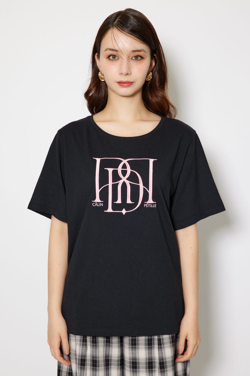 RDロゴTシャツ 柄PNK FREE