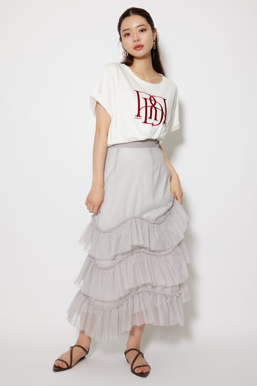 RDロゴTシャツ 柄RED FREE