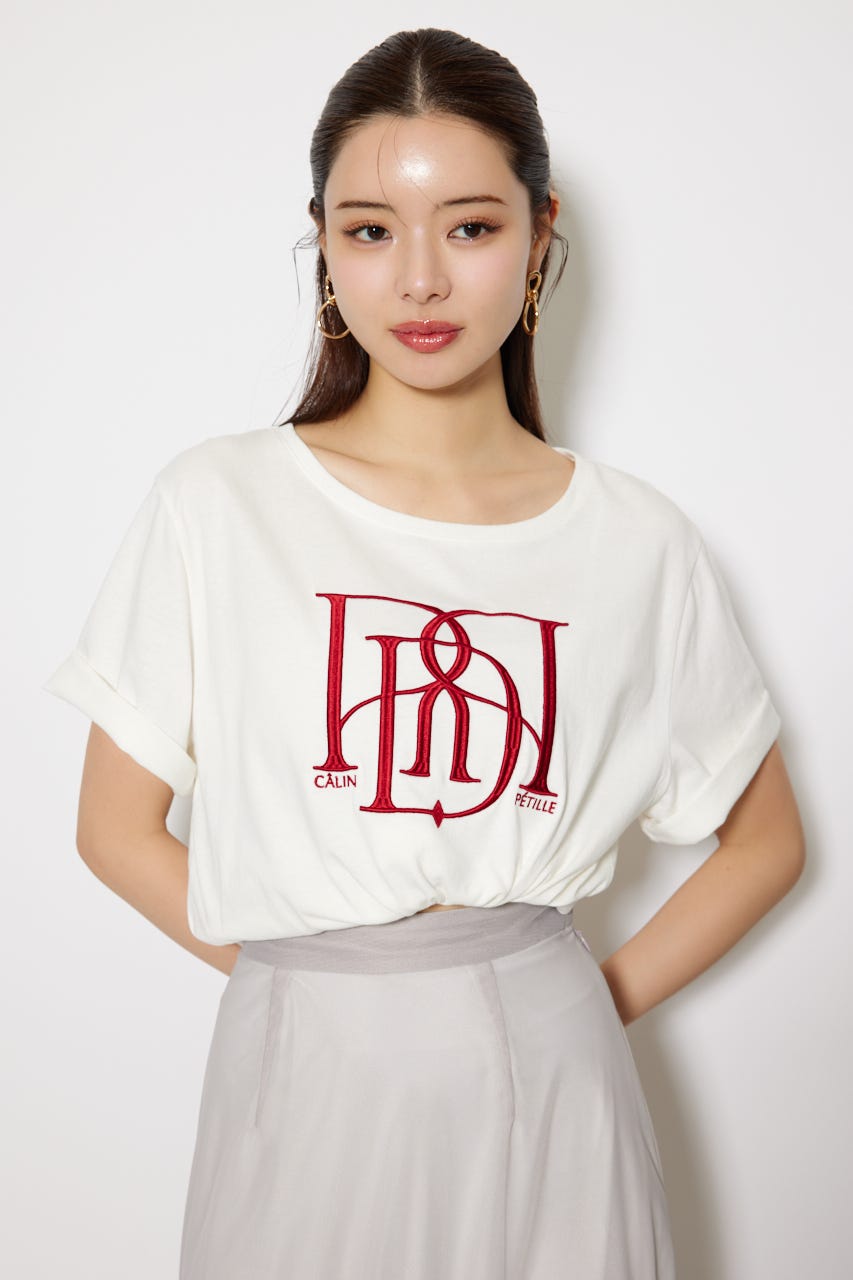 RDロゴTシャツ 柄RED FREE