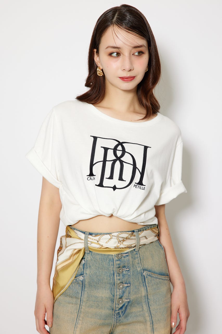 RDロゴTシャツ WHT FREE