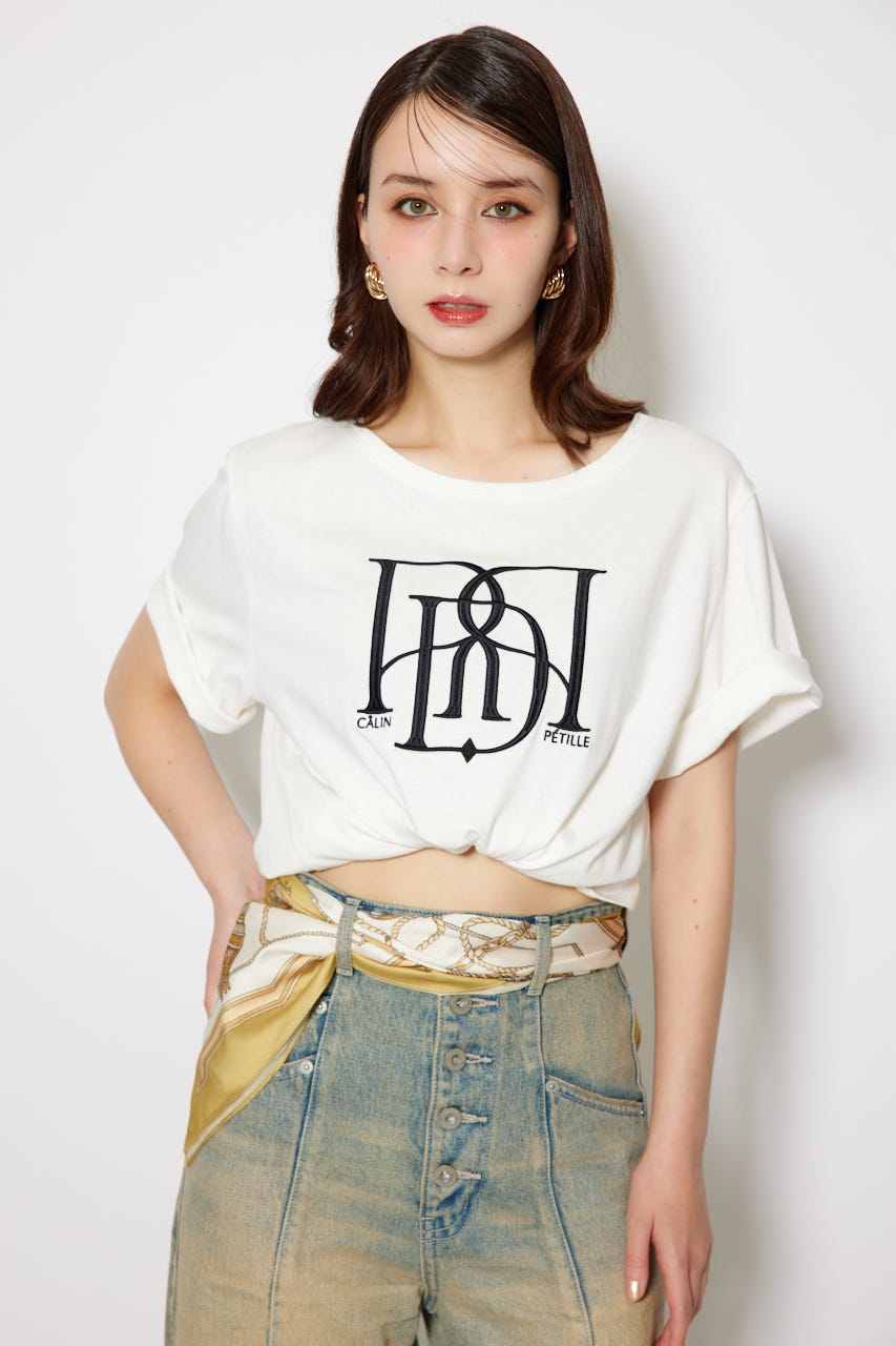 RDロゴTシャツ WHT FREE