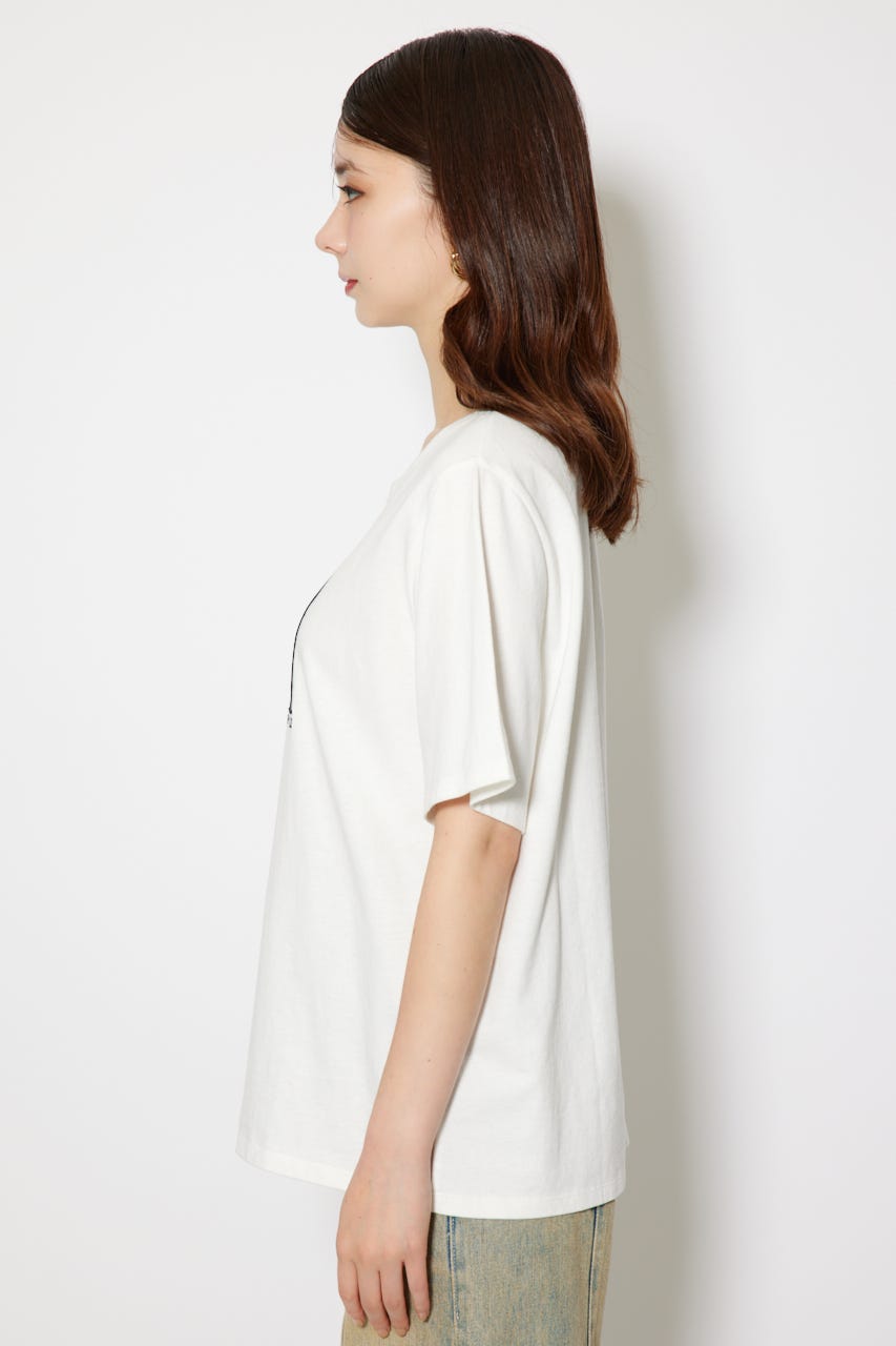 RDロゴTシャツ WHT FREE