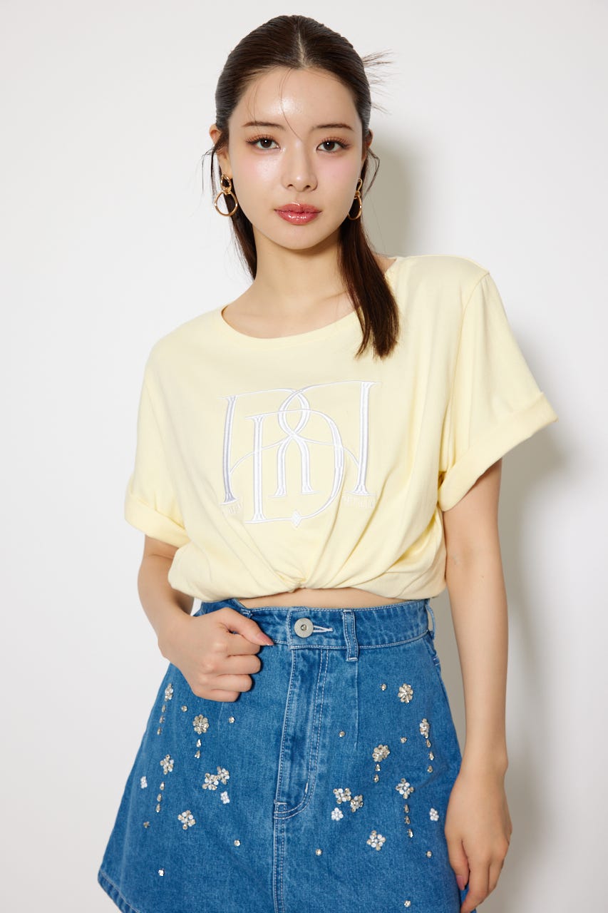 RDロゴTシャツ YEL FREE