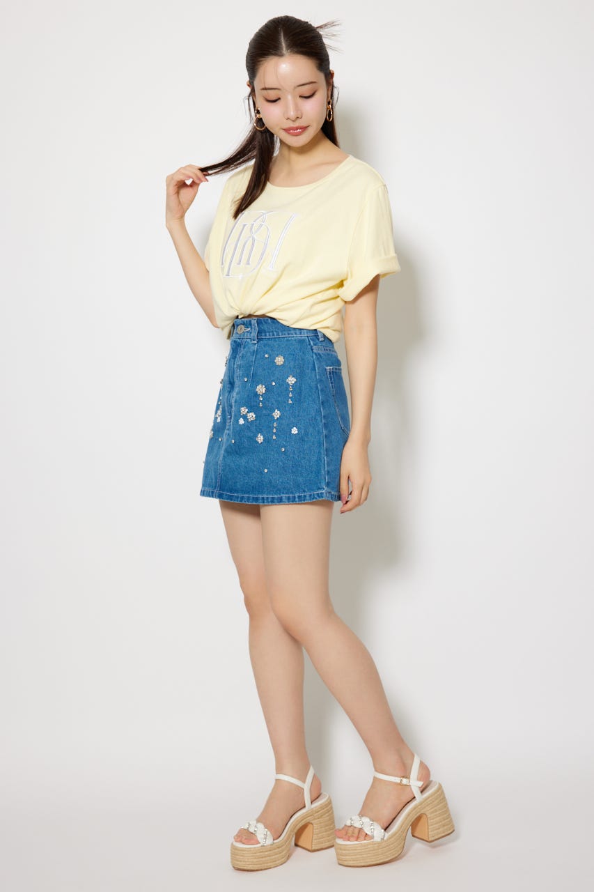 RDロゴTシャツ YEL FREE