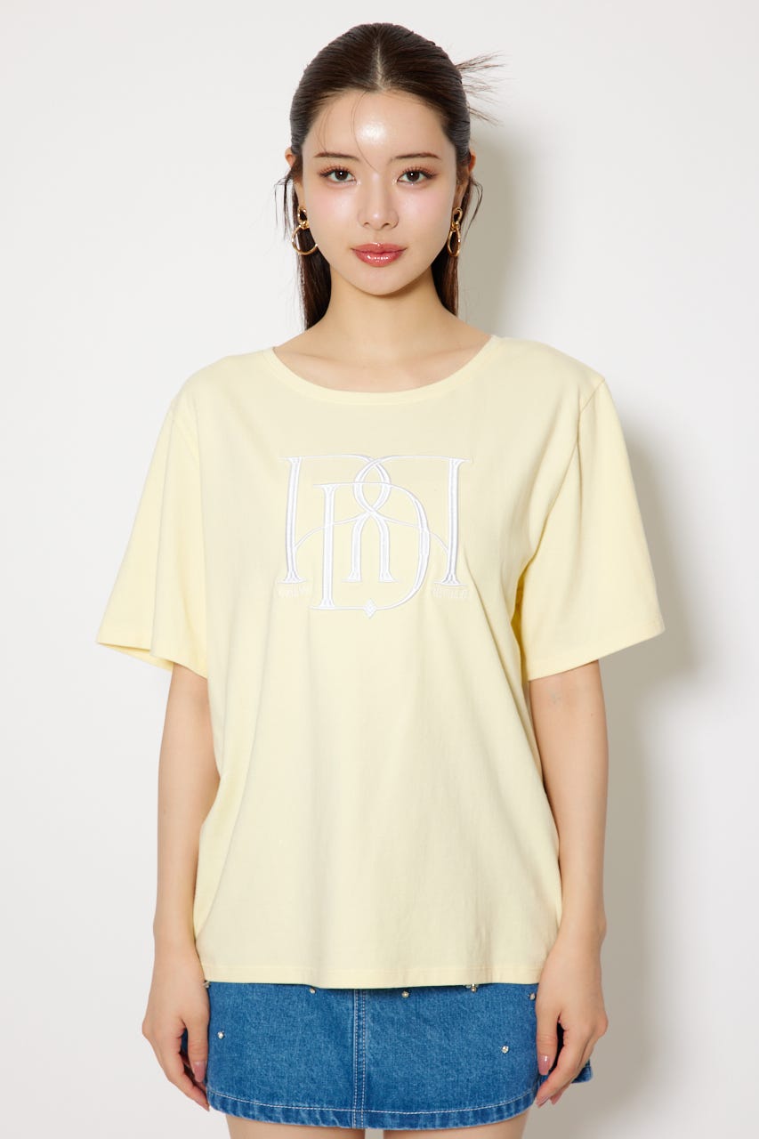 RDロゴTシャツ YEL FREE