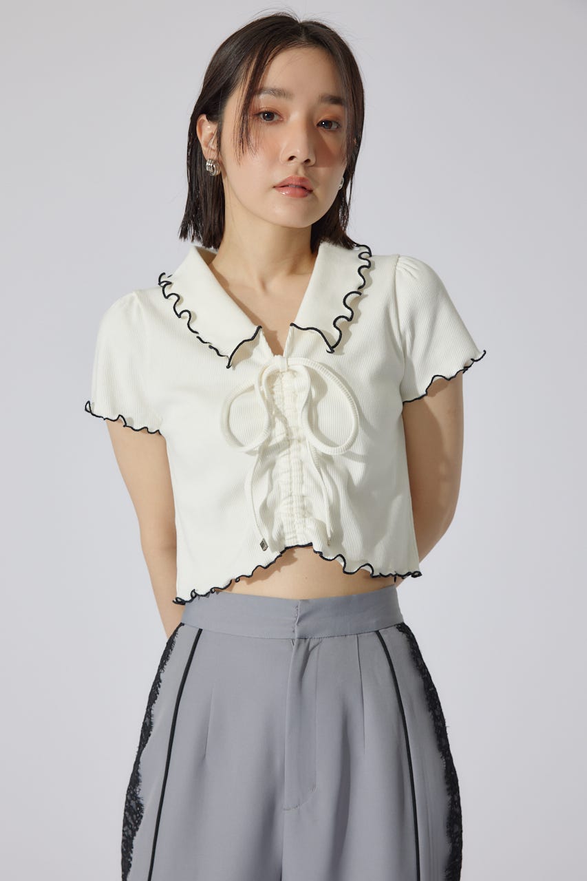 カットソー(半袖/袖なし) rienda - Corina&#39;s presents rienda（Tシャツ(半袖/袖なし)）のフリマアイテム一覧
