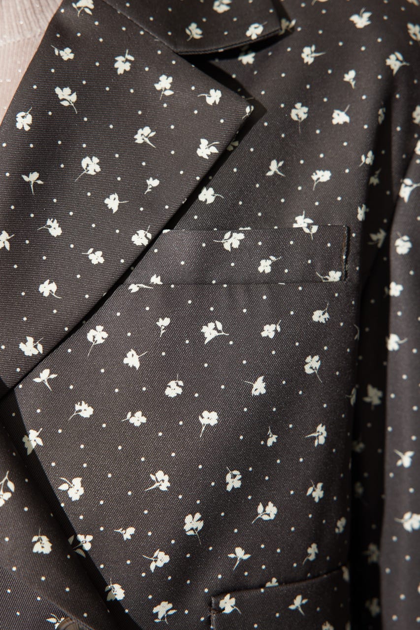 【岡崎紗絵さん着用アイテム】ダブルテーラードショートジャケット Multi_1 M