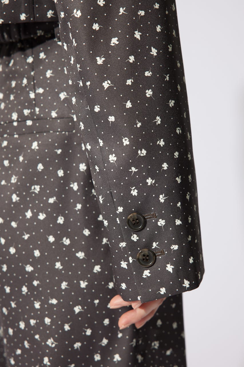 【岡崎紗絵さん着用アイテム】ダブルテーラードショートジャケット Multi_1 M