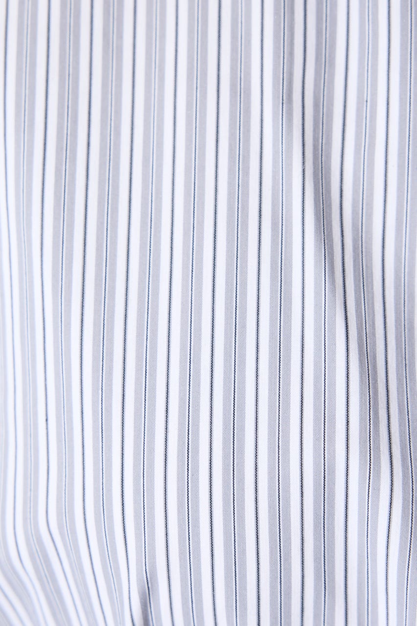 2WAYベルトセットシャツトップス 柄GRY FREE