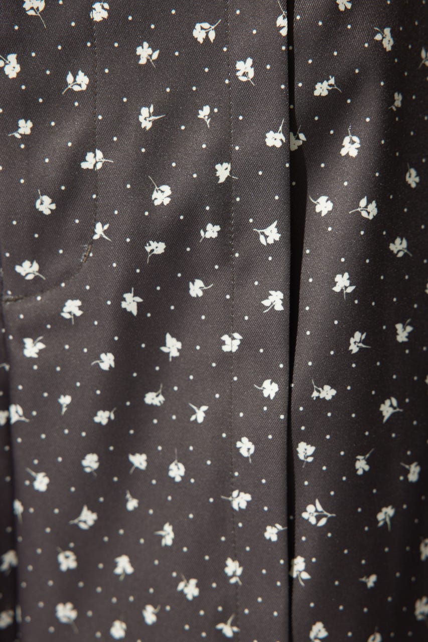 【岡崎紗絵さん着用アイテム】センターピンタックジャストウエストパンツ Multi_1 S