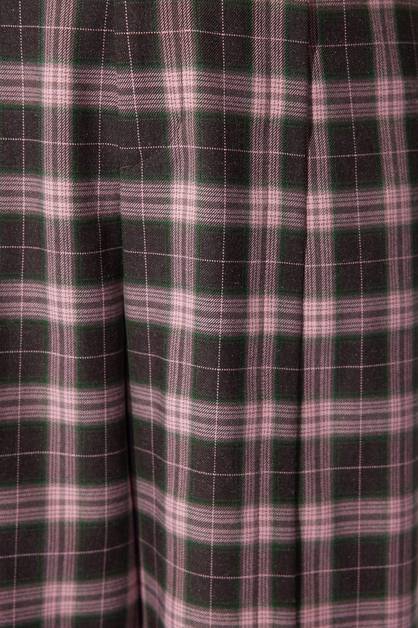 【岡崎紗絵さん着用アイテム】センターピンタックジャストウエストパンツ PNK S