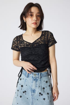リップサービス スカート ベアトップ 新品 rady rienda デイライル