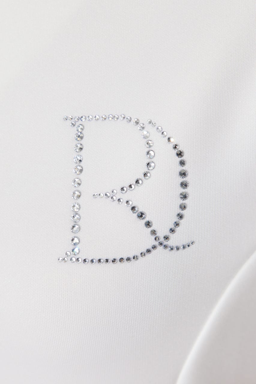 RDショルダーフリルカットミニワンピース WHT M