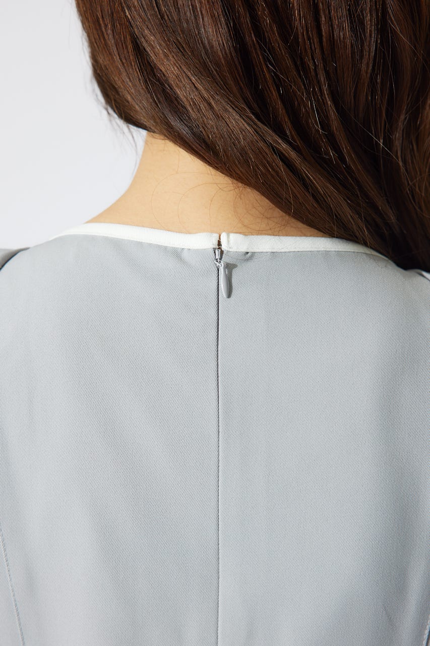 バイカラーロンパース GRY M