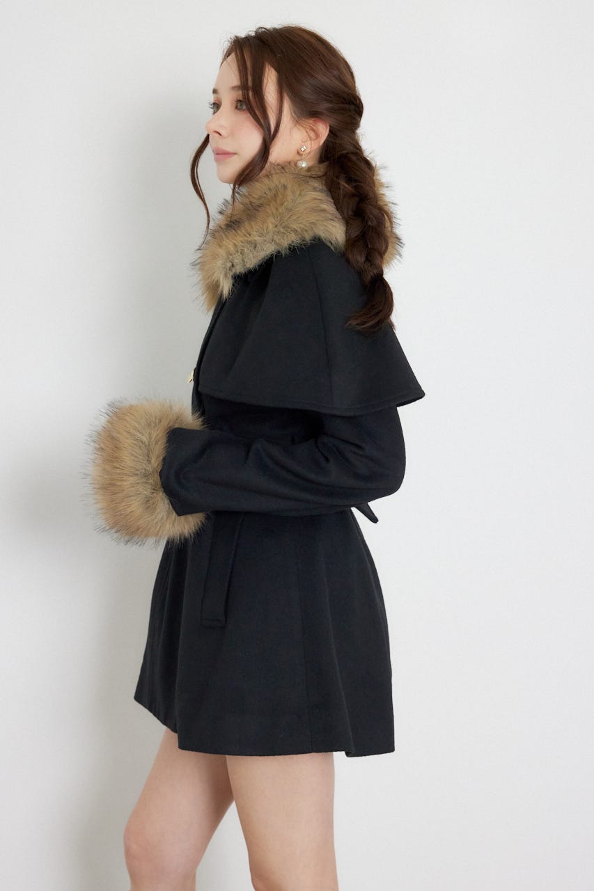 rienda | ケープデザインAラインコート (コート ) |SHEL'TTER WEBSTORE