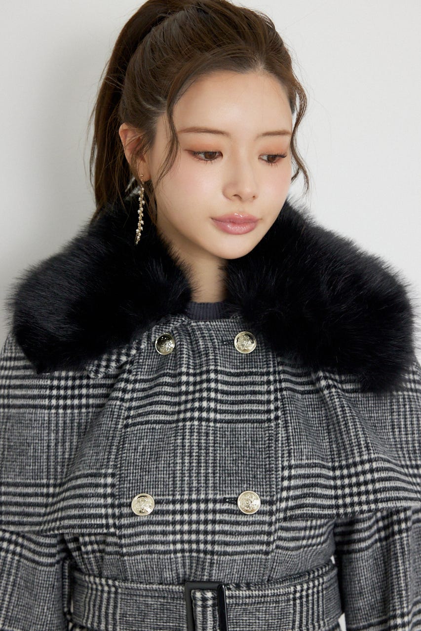 rienda | ケープデザインAラインコート (コート ) |SHEL'TTER WEBSTORE