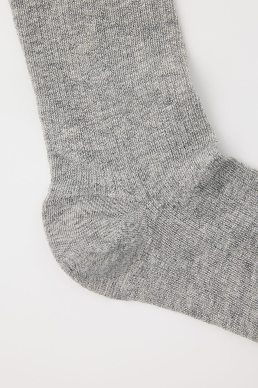 レイヤードデザインソックス GRY FREE
