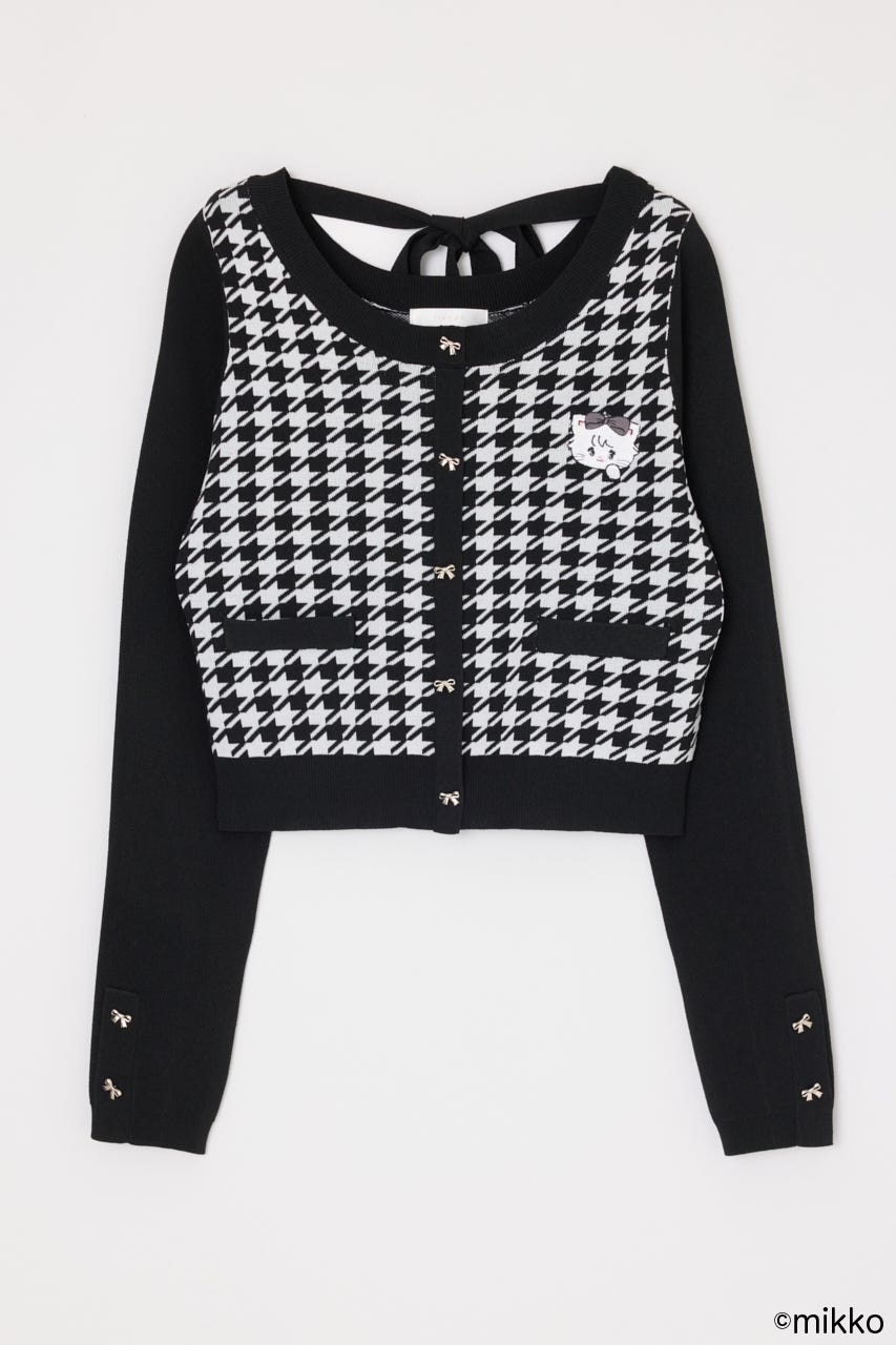 Lil ala modeニットトップス BLK FREE