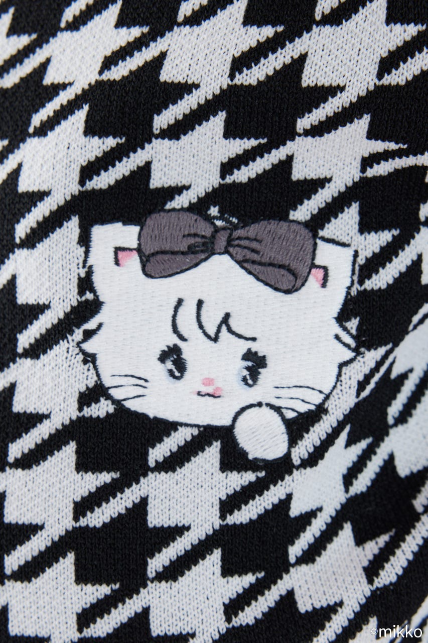 Lil ala modeニットトップス BLK FREE