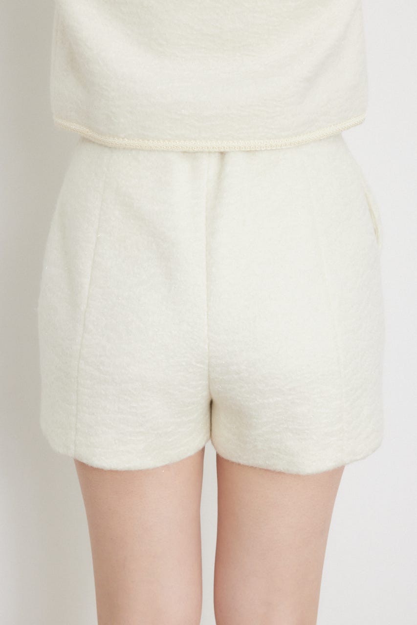 ハイウエストスリットショートパンツ IVOY XS