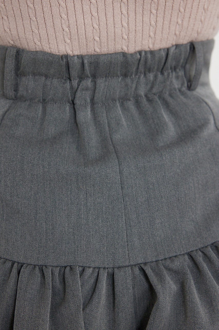バルーンミニショートパンツ GRY XS