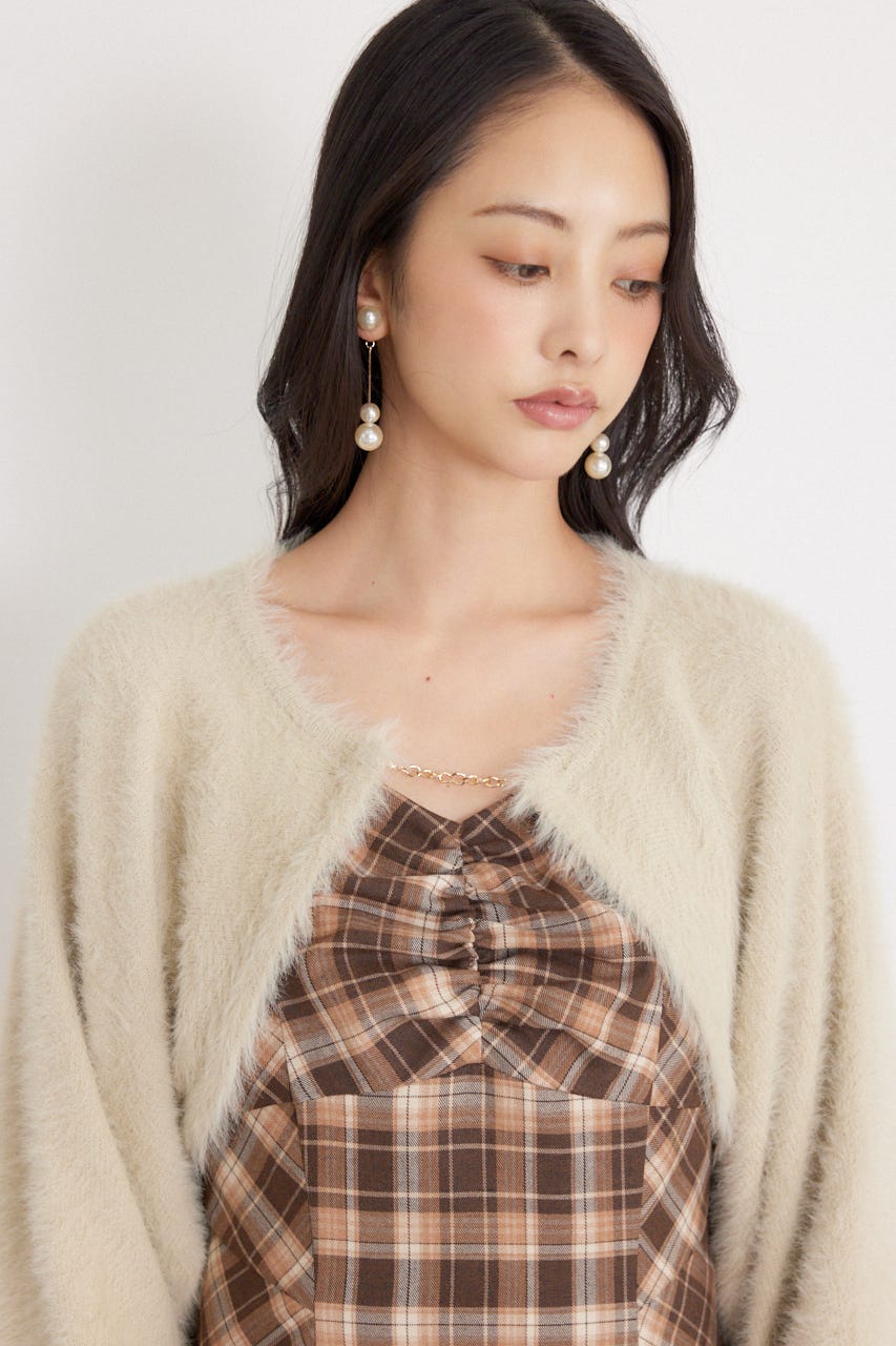 ニットボレロセットキャミワンピース M/BEG M