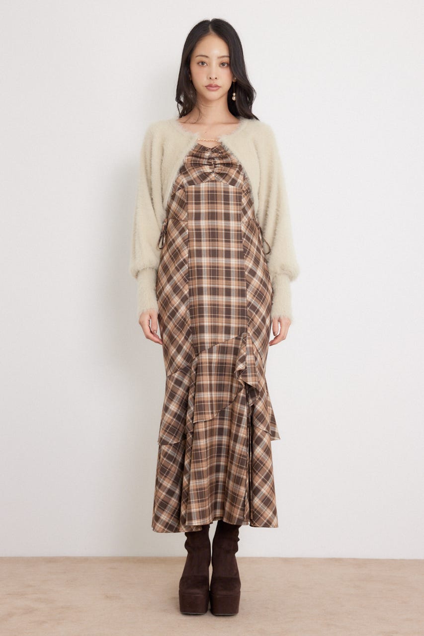 ニットボレロセットキャミワンピース M/BEG M