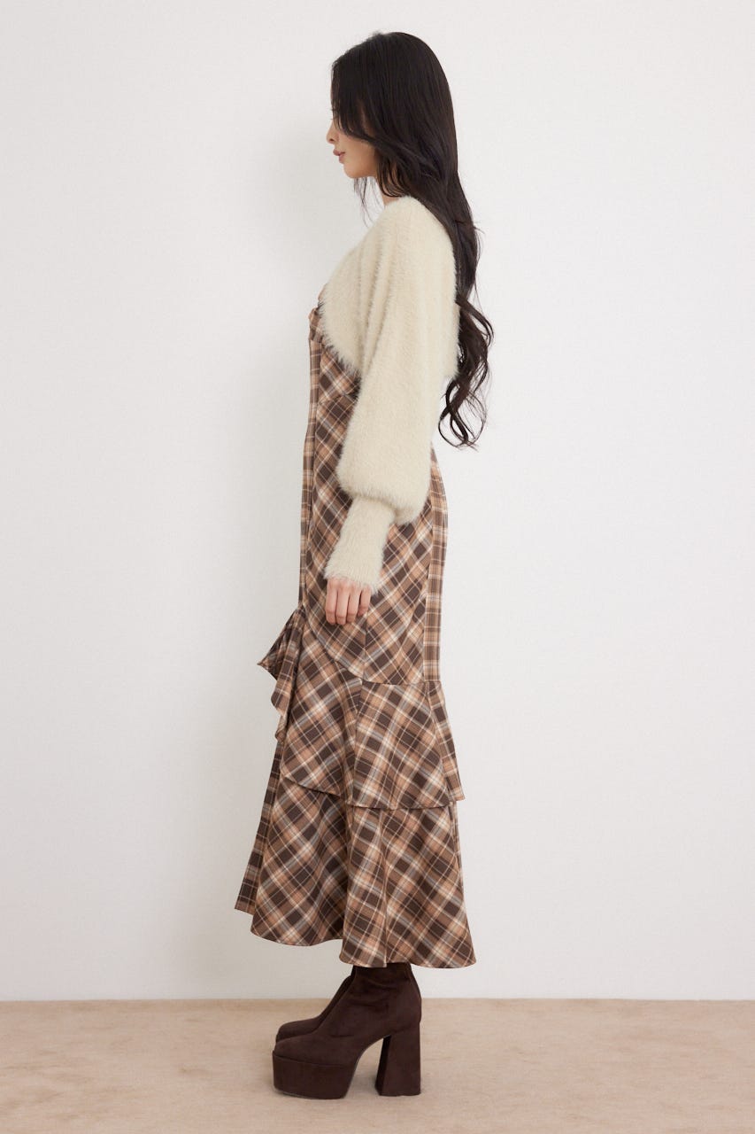ニットボレロセットキャミワンピース M/BEG M