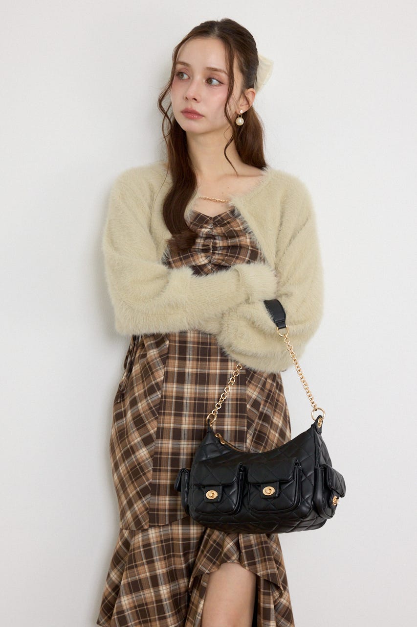 ニットボレロセットキャミワンピース M/BEG M