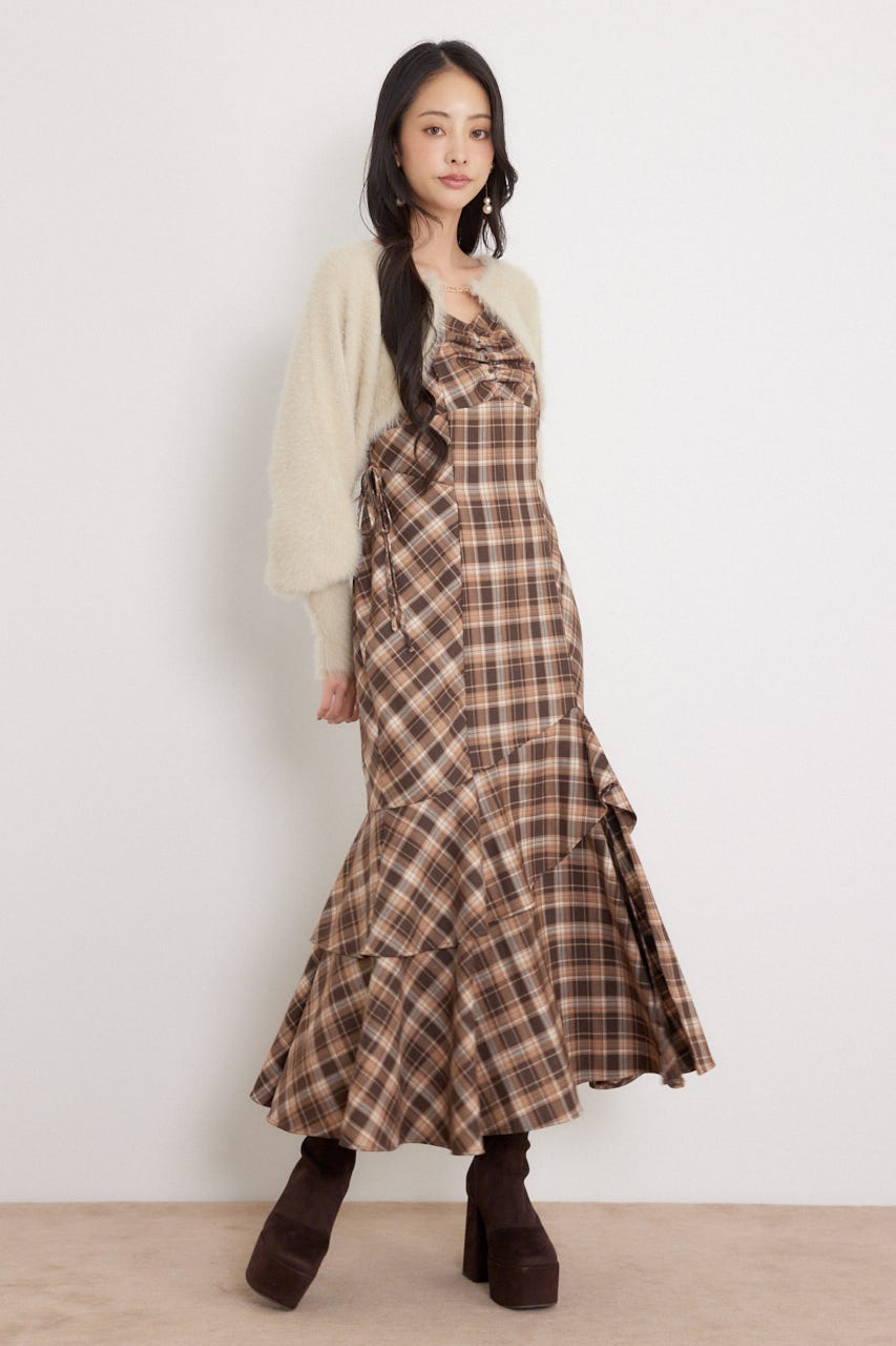 ニットボレロセットキャミワンピース M/BEG M