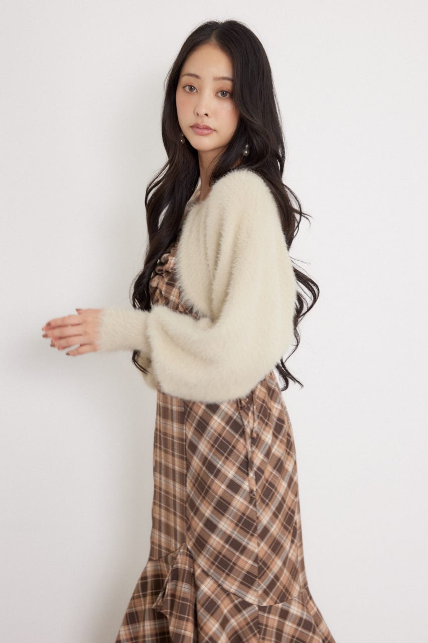 ニットボレロセットキャミワンピース M/BEG M