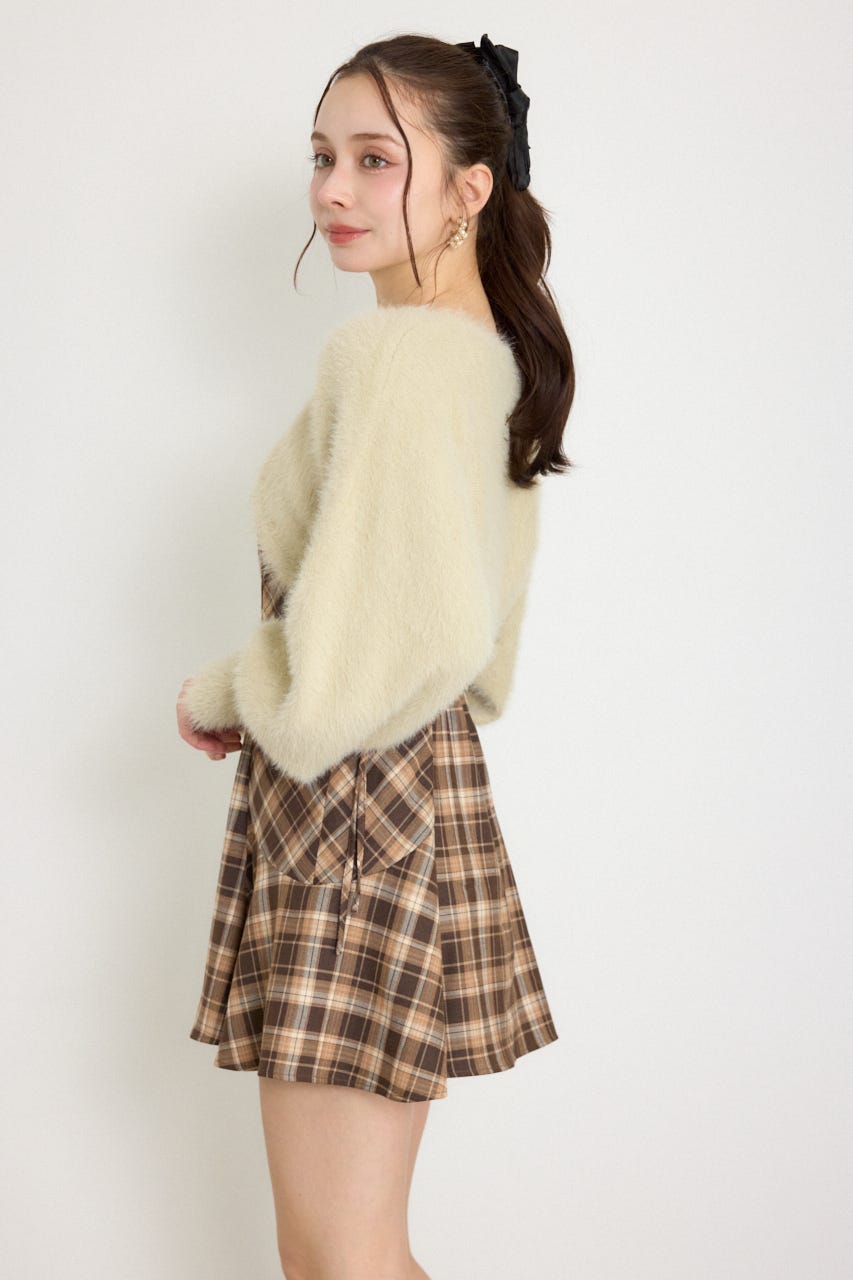 ニットボレロセットキャミミニワンピース M/BEG M