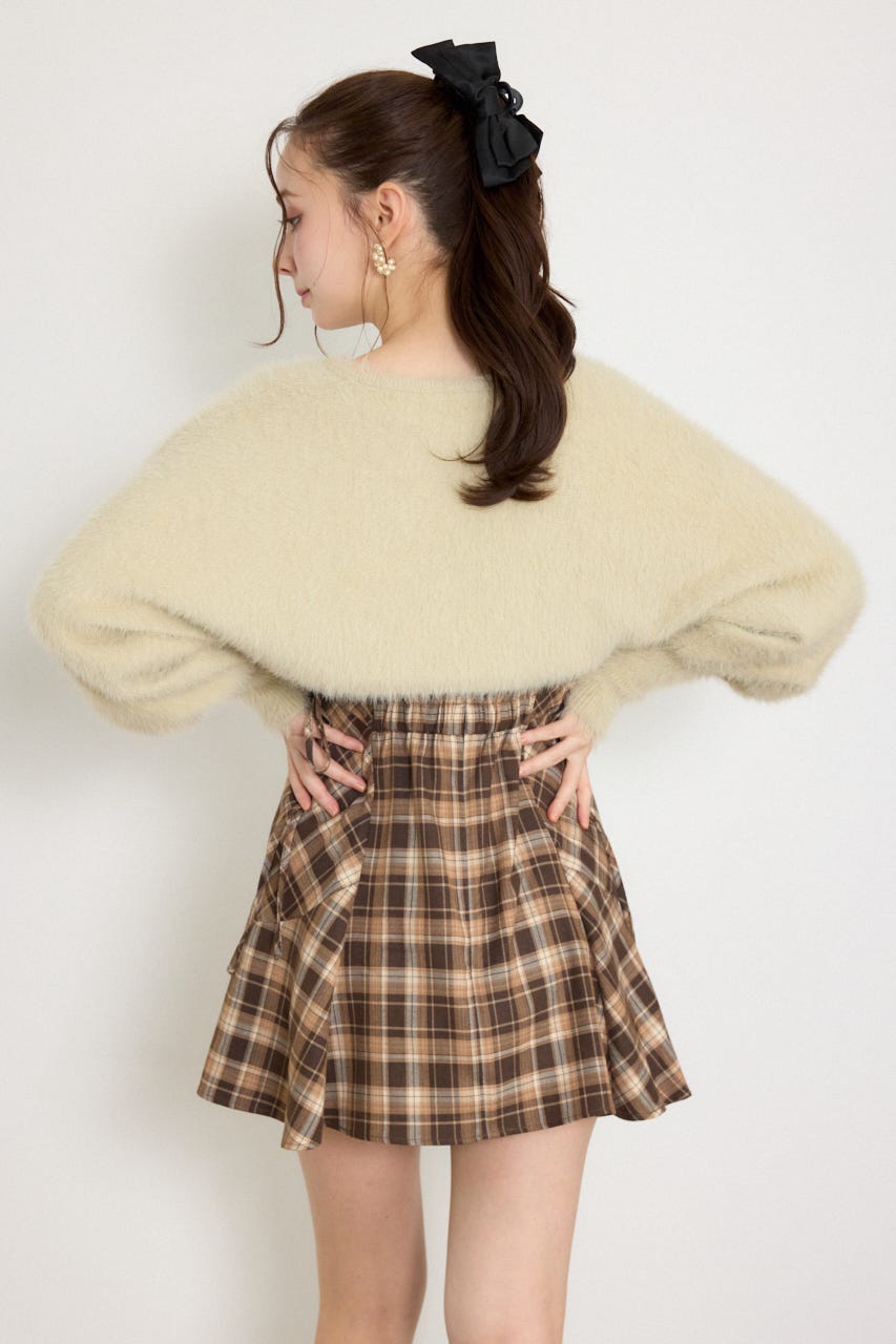 ニットボレロセットキャミミニワンピース M/BEG M