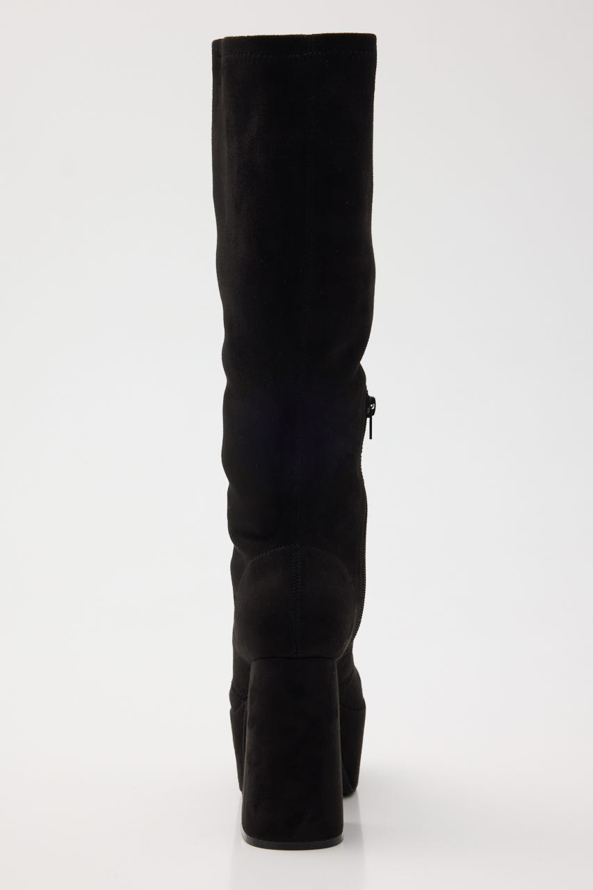 美脚ストレッチフィットブーツ BLK M