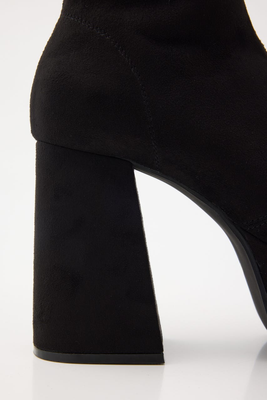 美脚ストレッチフィットブーツ BLK M