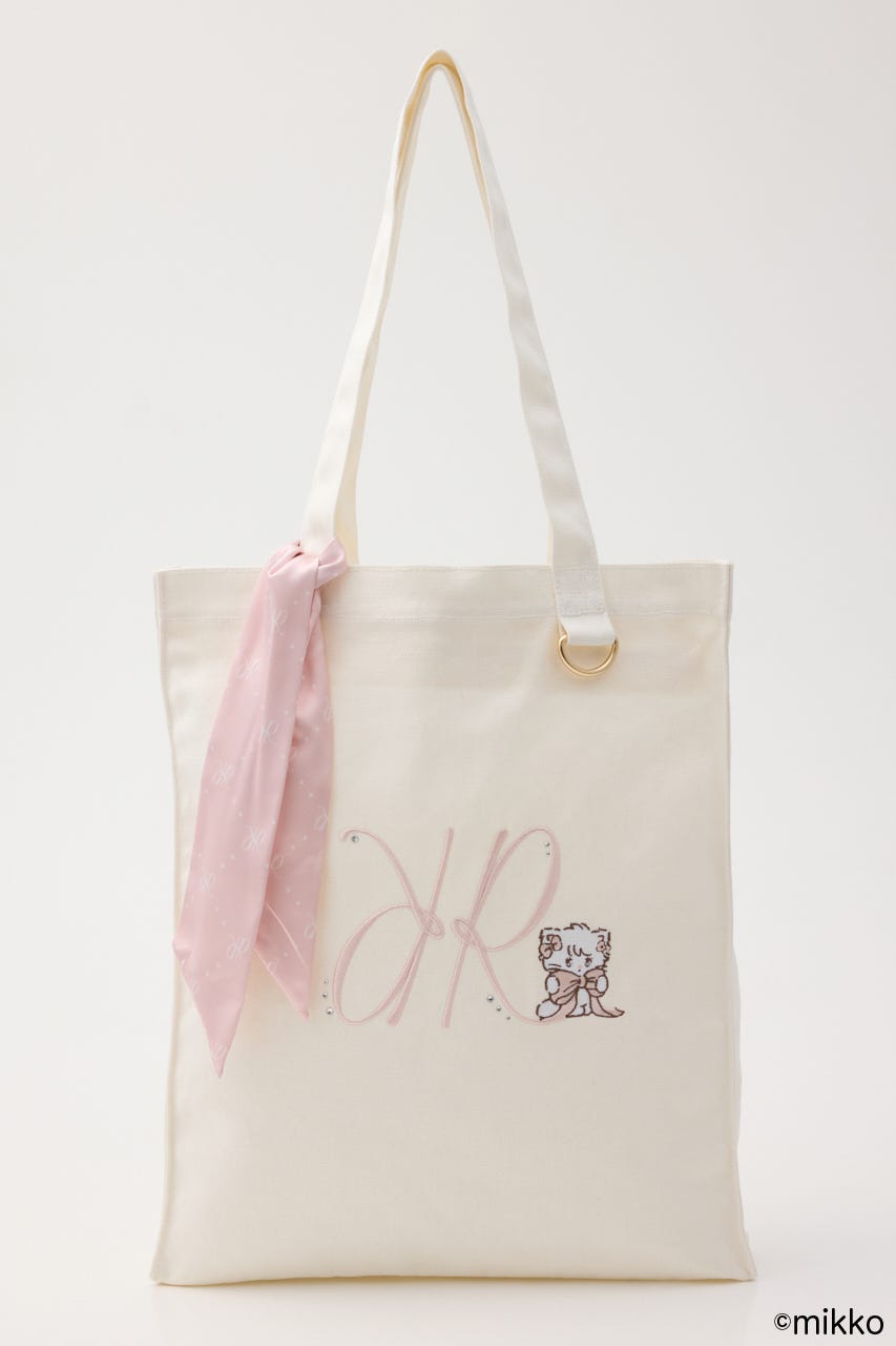 Lil ala modeトートバッグ WHT FREE