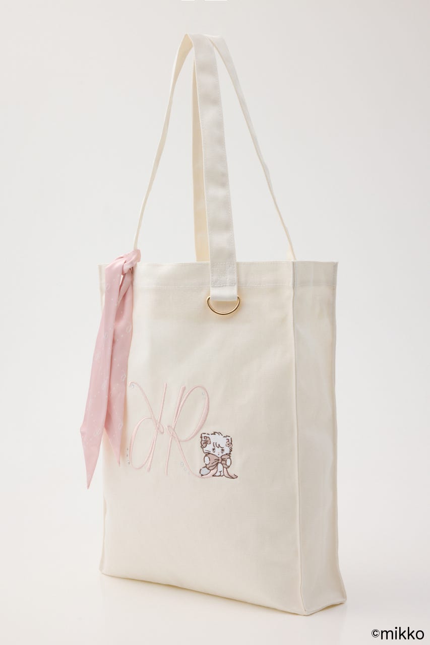 Lil ala modeトートバッグ WHT FREE