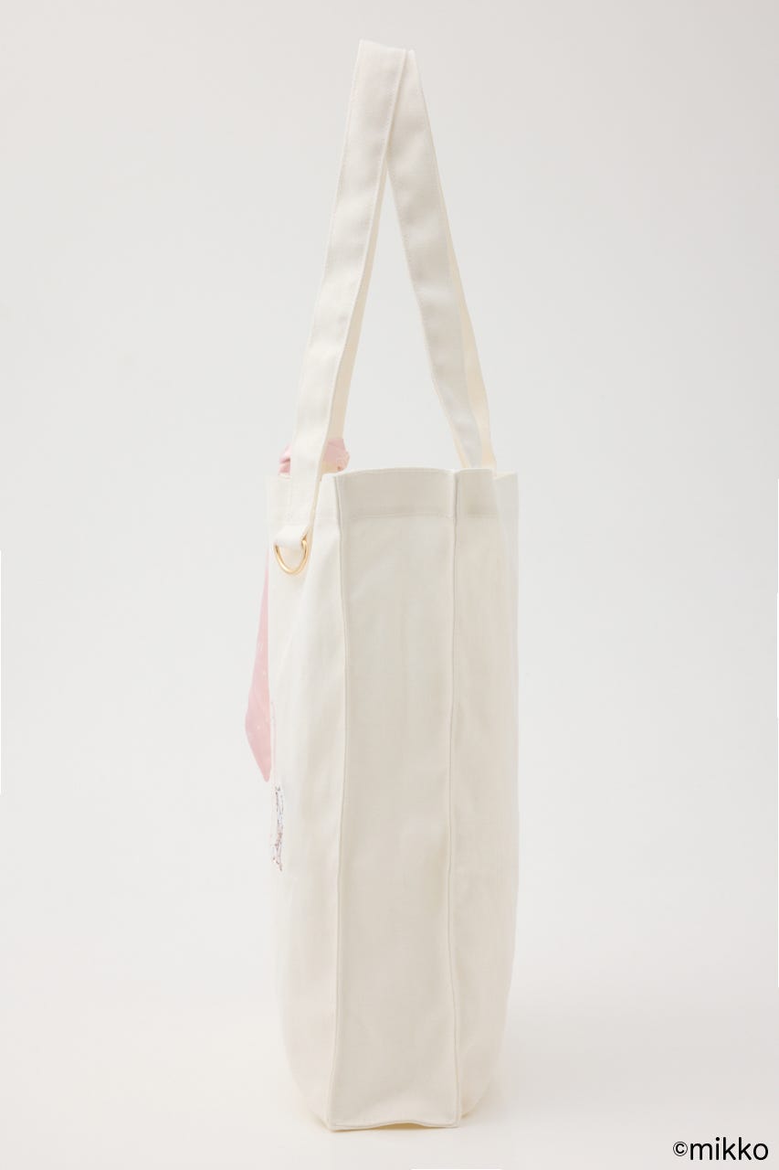 Lil ala modeトートバッグ WHT FREE