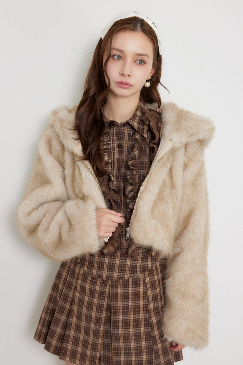 rienda | フードファーコート (コート ) |SHEL'TTER WEBSTORE