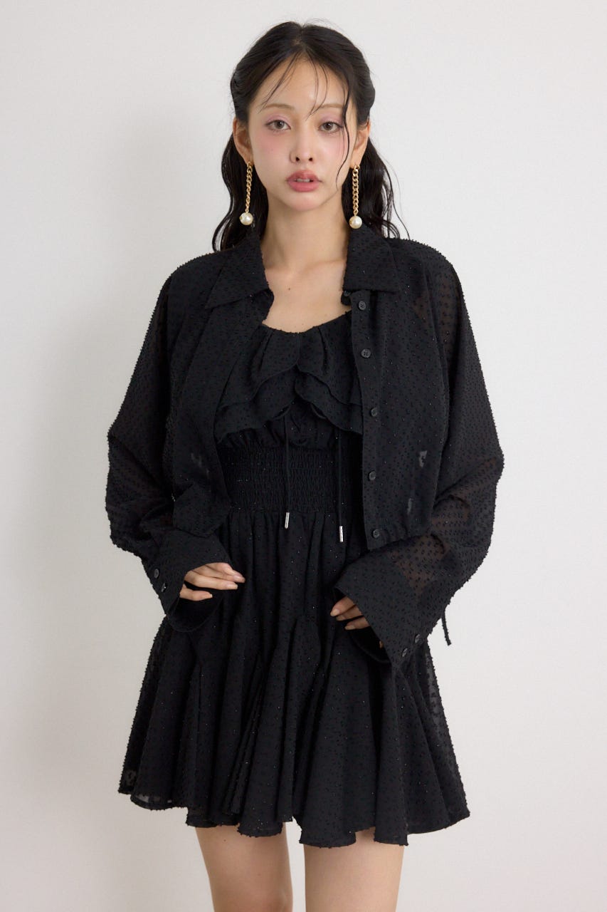 ドロストシャツ BLK FREE