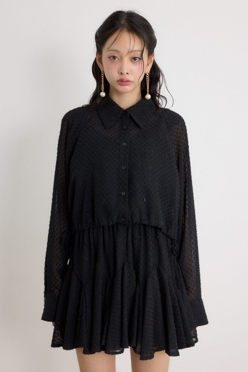 ドロストシャツ BLK FREE