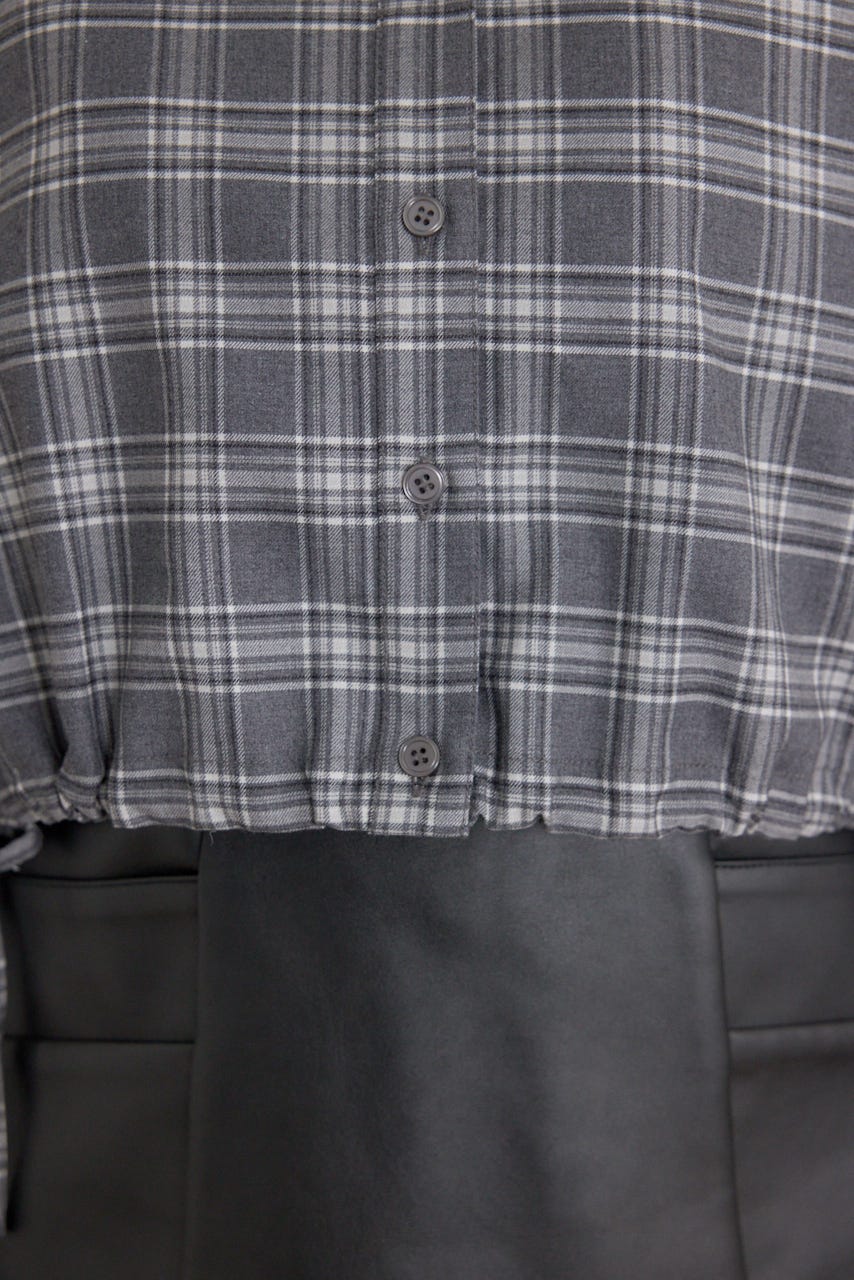 ドロストシャツ GRY FREE