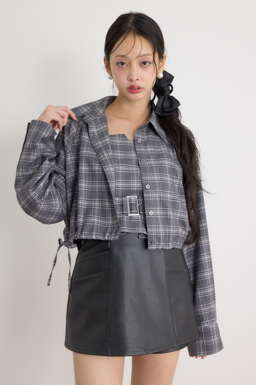 ドロストシャツ GRY FREE