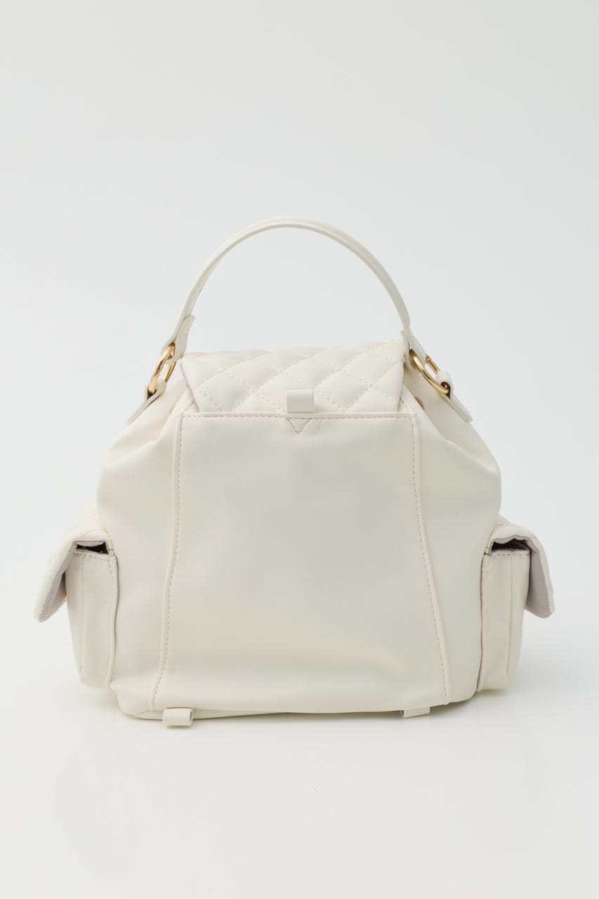 キルティングリュック WHT FREE