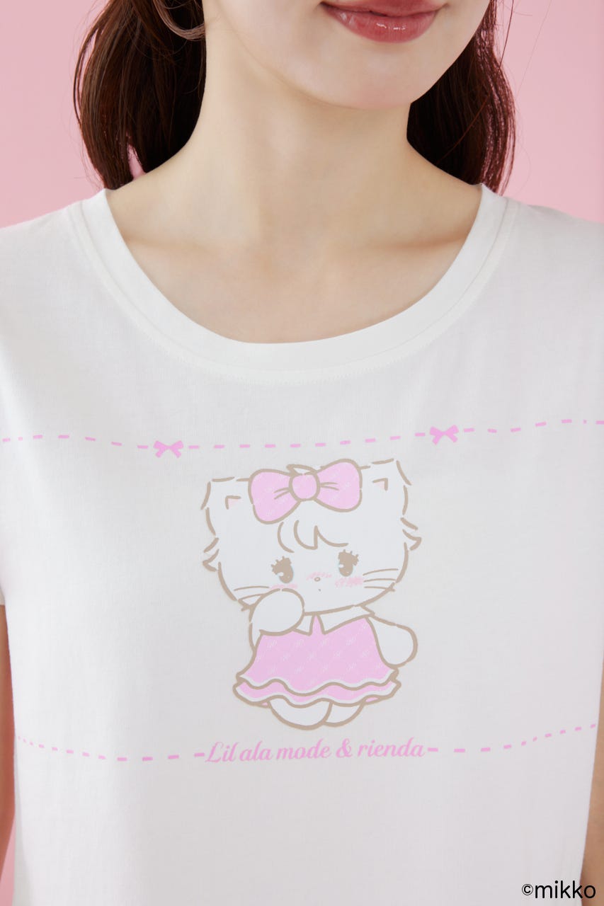 Lil ala modeTシャツ WHT FREE